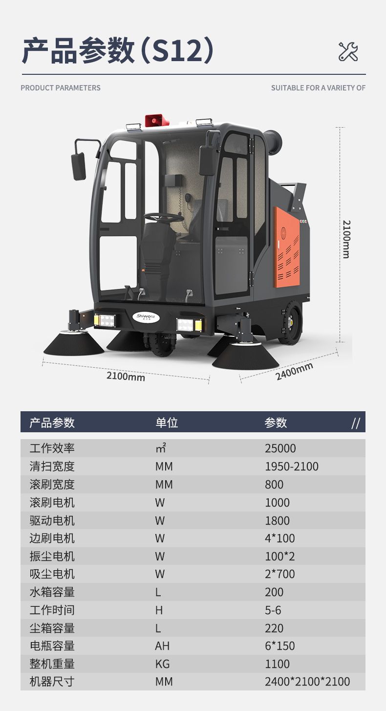 史沃斯S12驾驶式扫地机(图21)